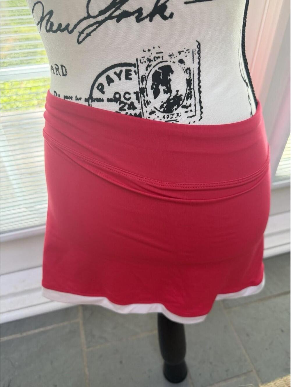 Nike Skirt Womens Hot Pink Athletic Tennis Running Skort Fit Dry Lightweight XS - Picture 4 of 8